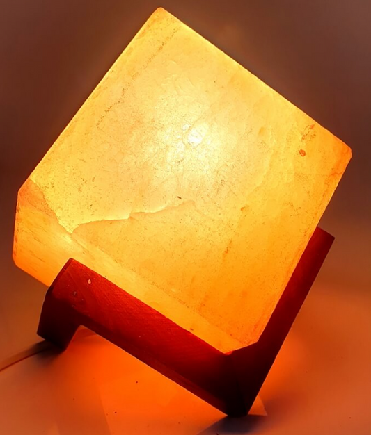 Lampe de Sel - Cube